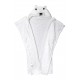 Κουβέρτα Αγκαλιάς 76Χ100 Fleece Με Κουκούλα Viopros 85 Λευκό