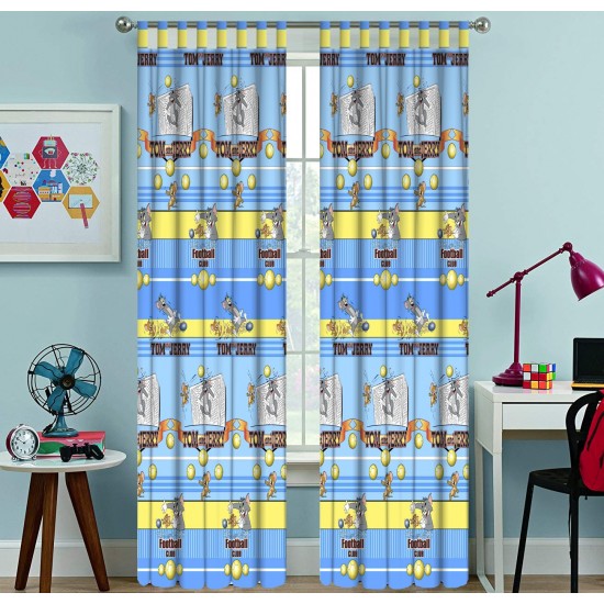 Κουρτίνα Βουάλ Παιδική 140Χ290 Ραμμένη Disney Tom And Jerry 10102-7